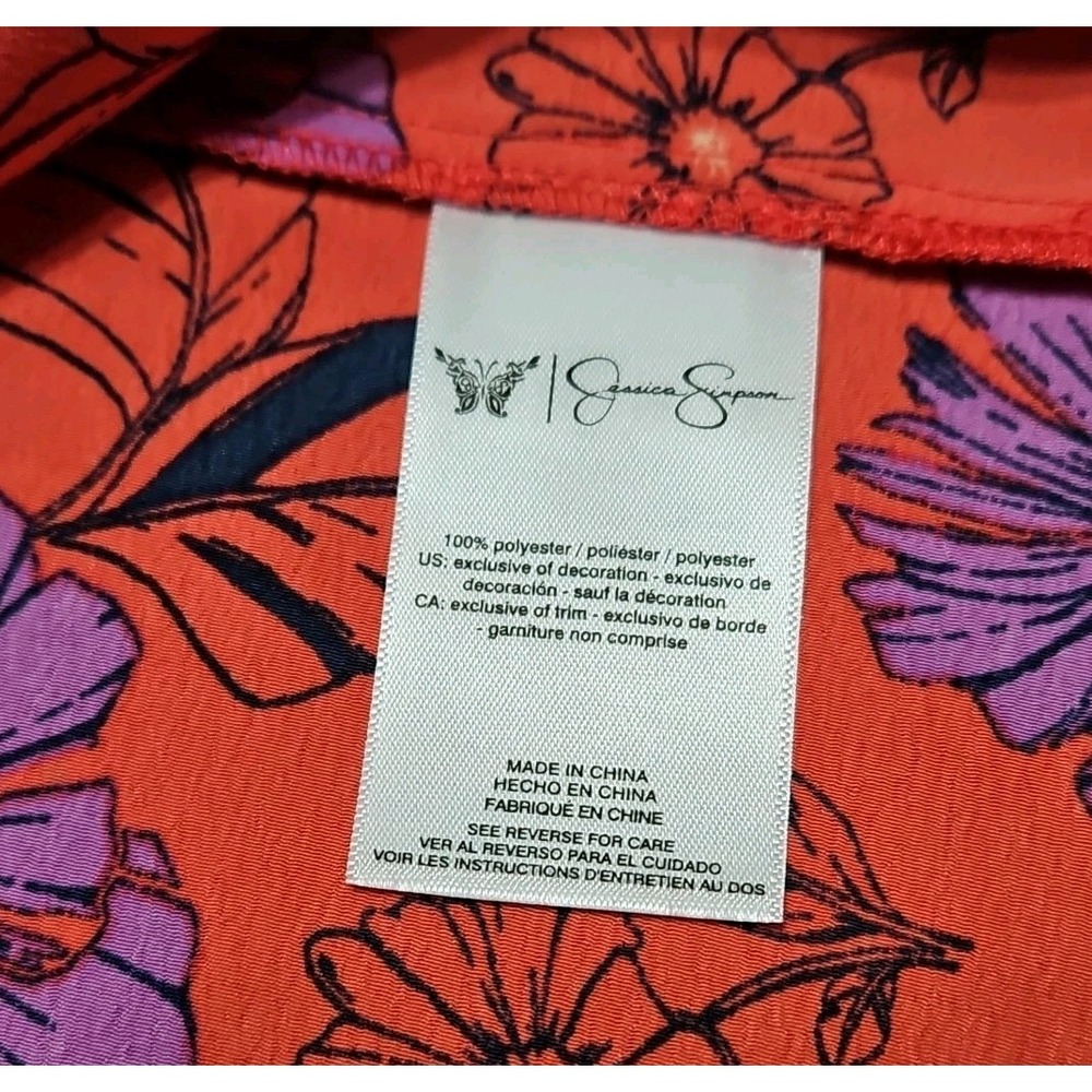 Jessica Simpson Floral Kimono Duster Size S/M - Picture 7 of 8